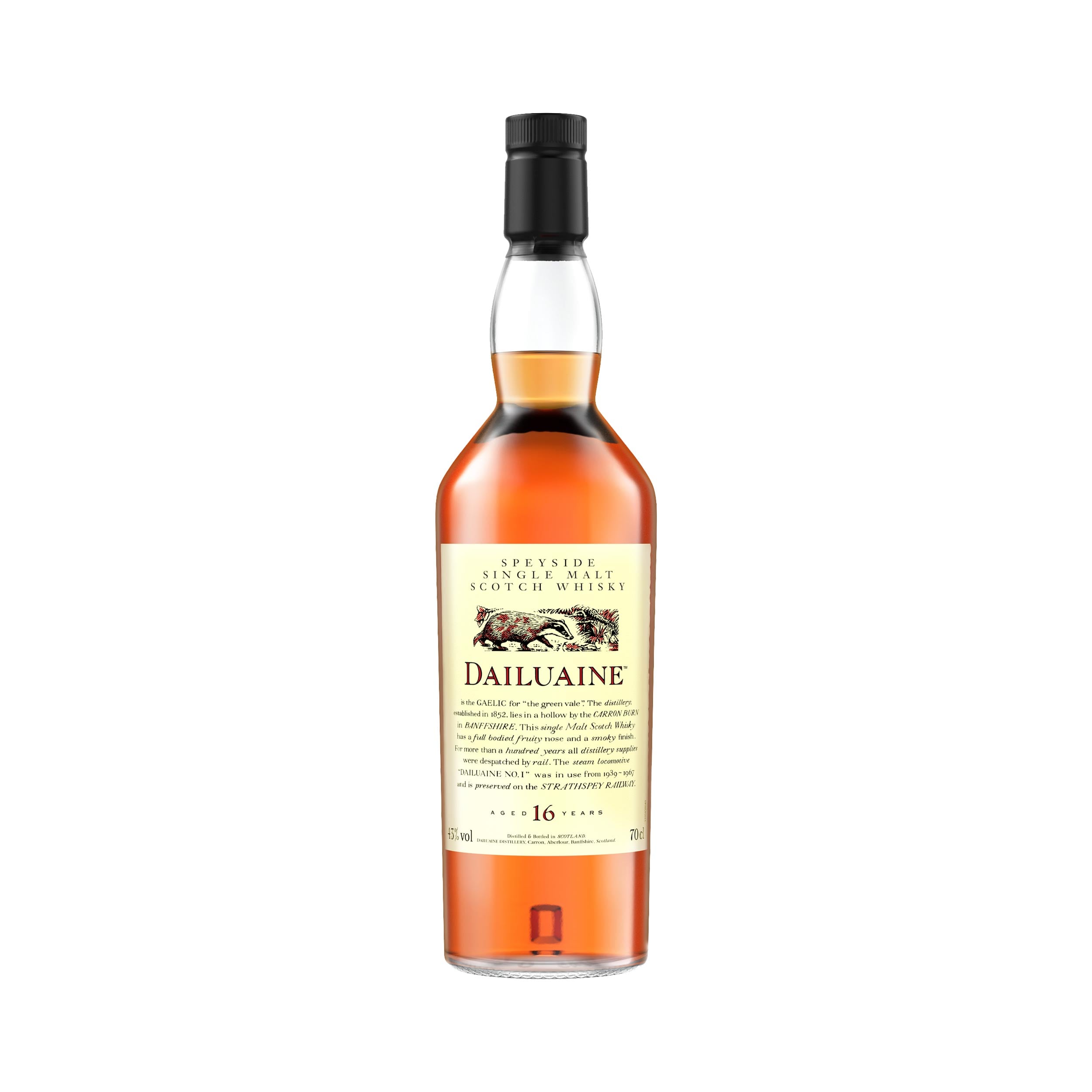 Dailuaine 16 Year Old Speyside Single Malt Scotch Whisky 70cl