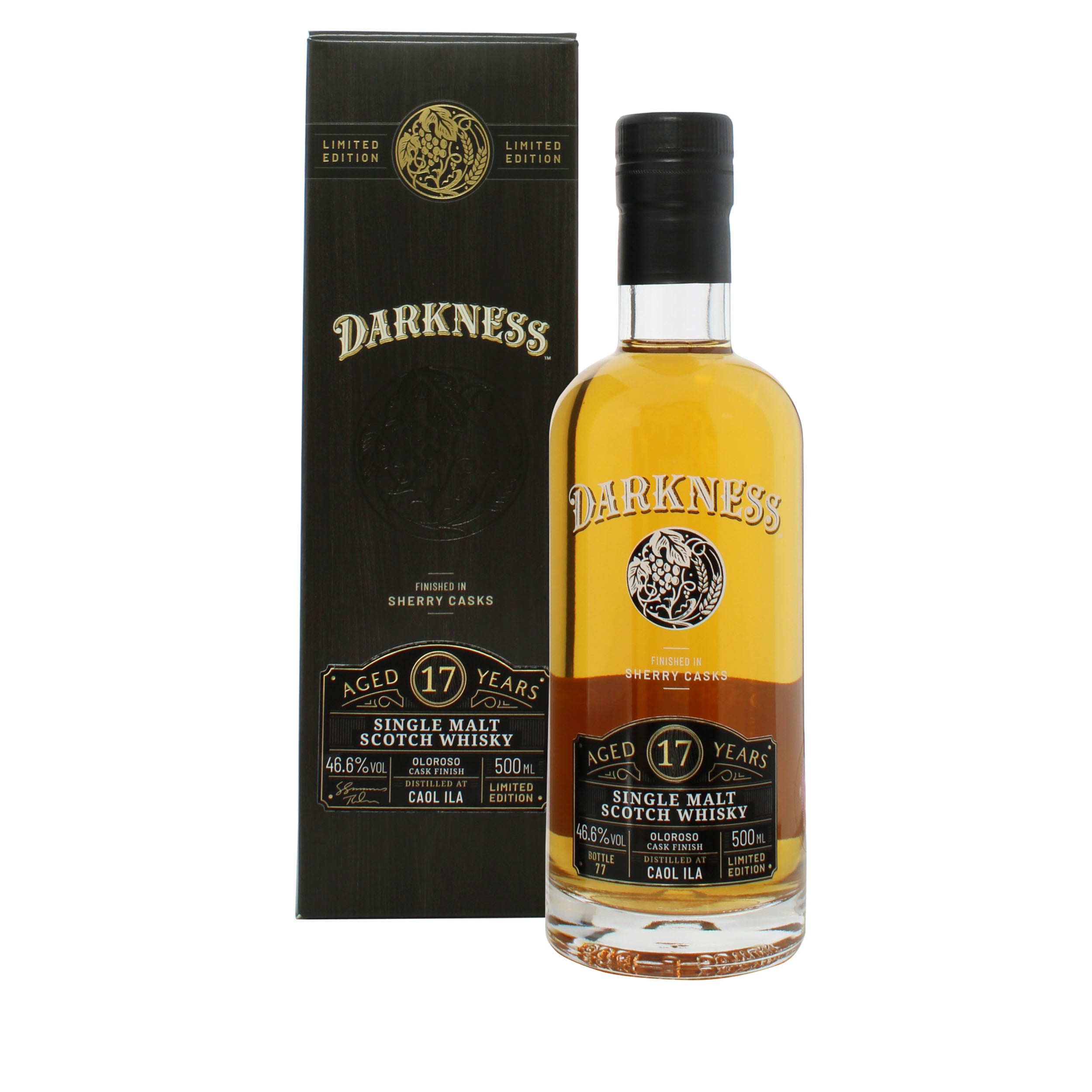 Darkness Caol Ila 17 Year Old Oloroso Cask