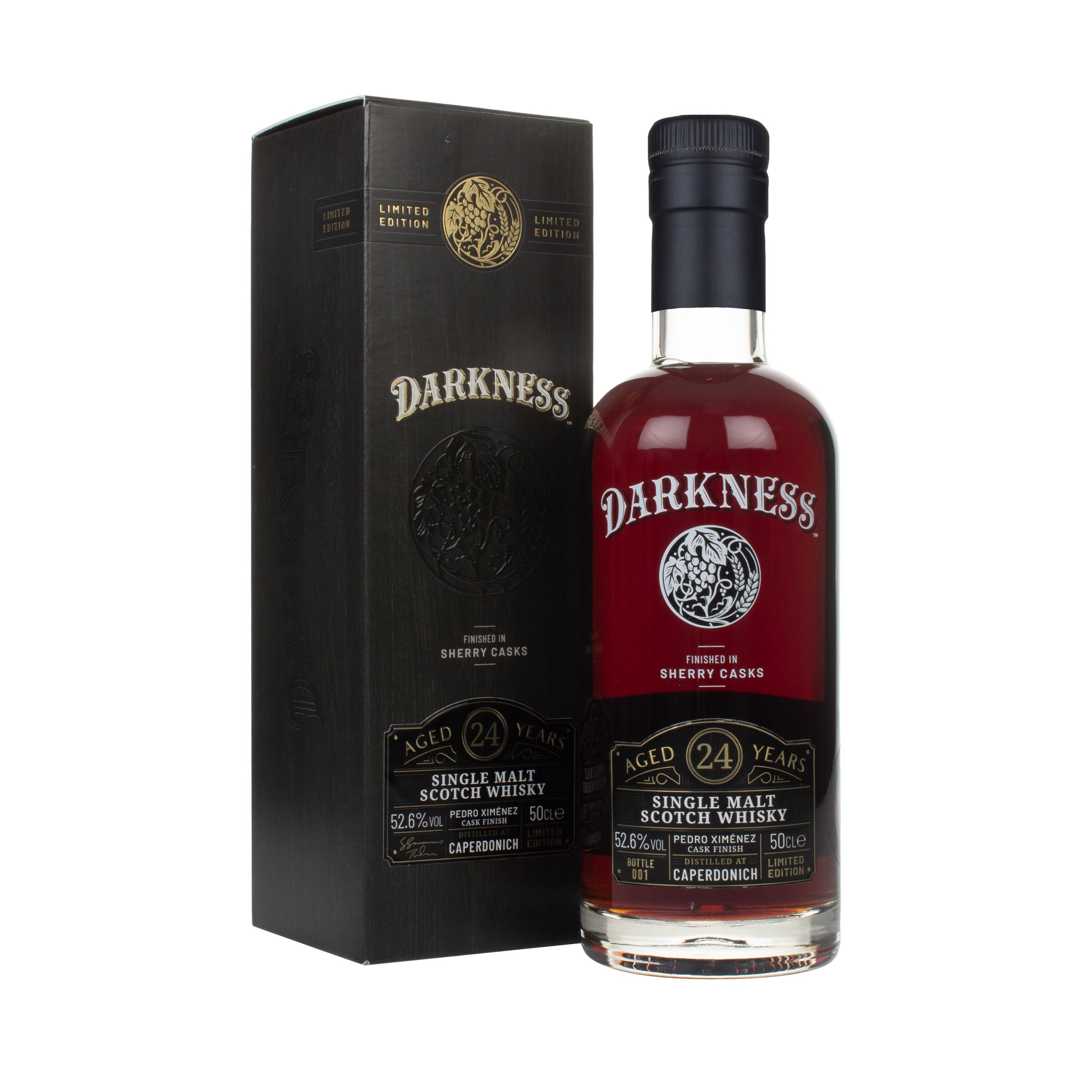 Darkness Caperdonich 24 Year Old Pedro Ximenez Cask