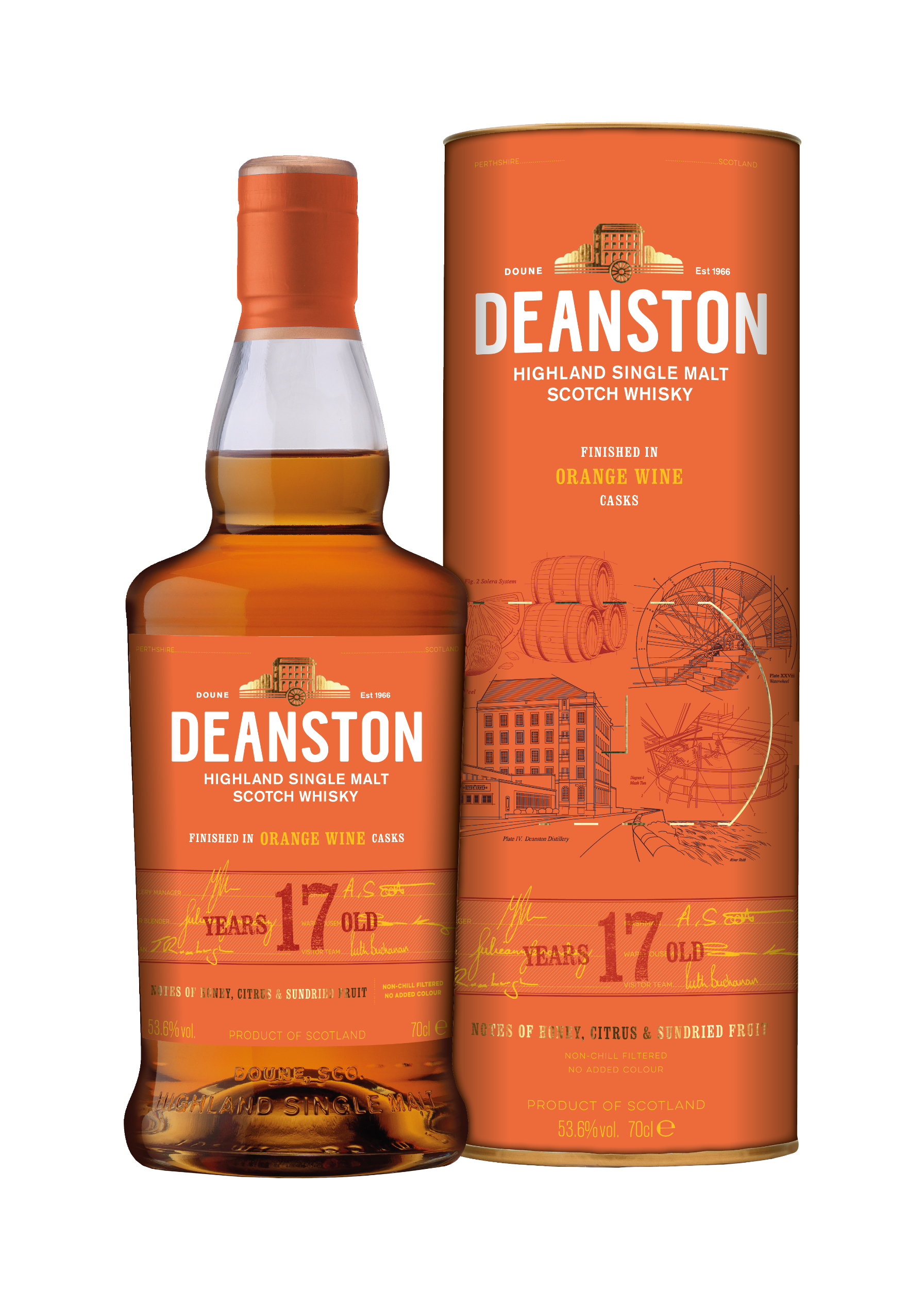 Deanston 17 Year Old Orange Wine Cask