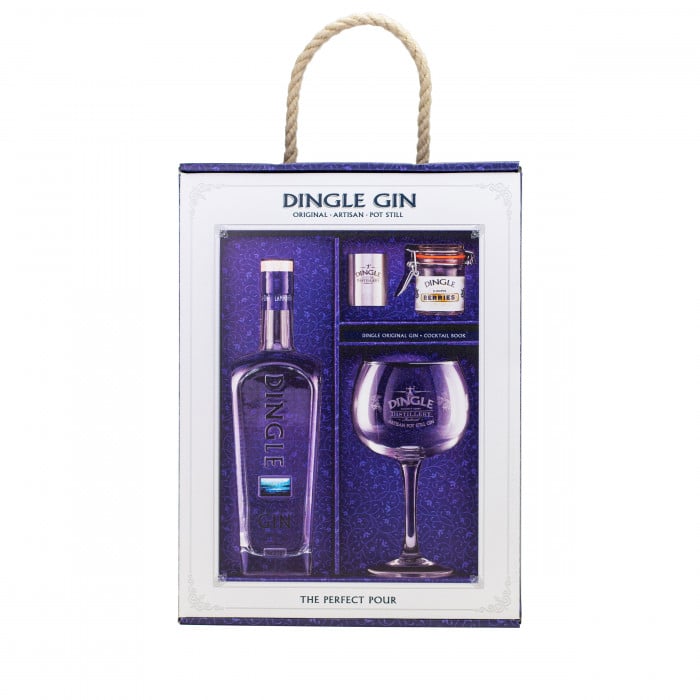 Dingle Gin Pack with Balloon Glass & Jigger