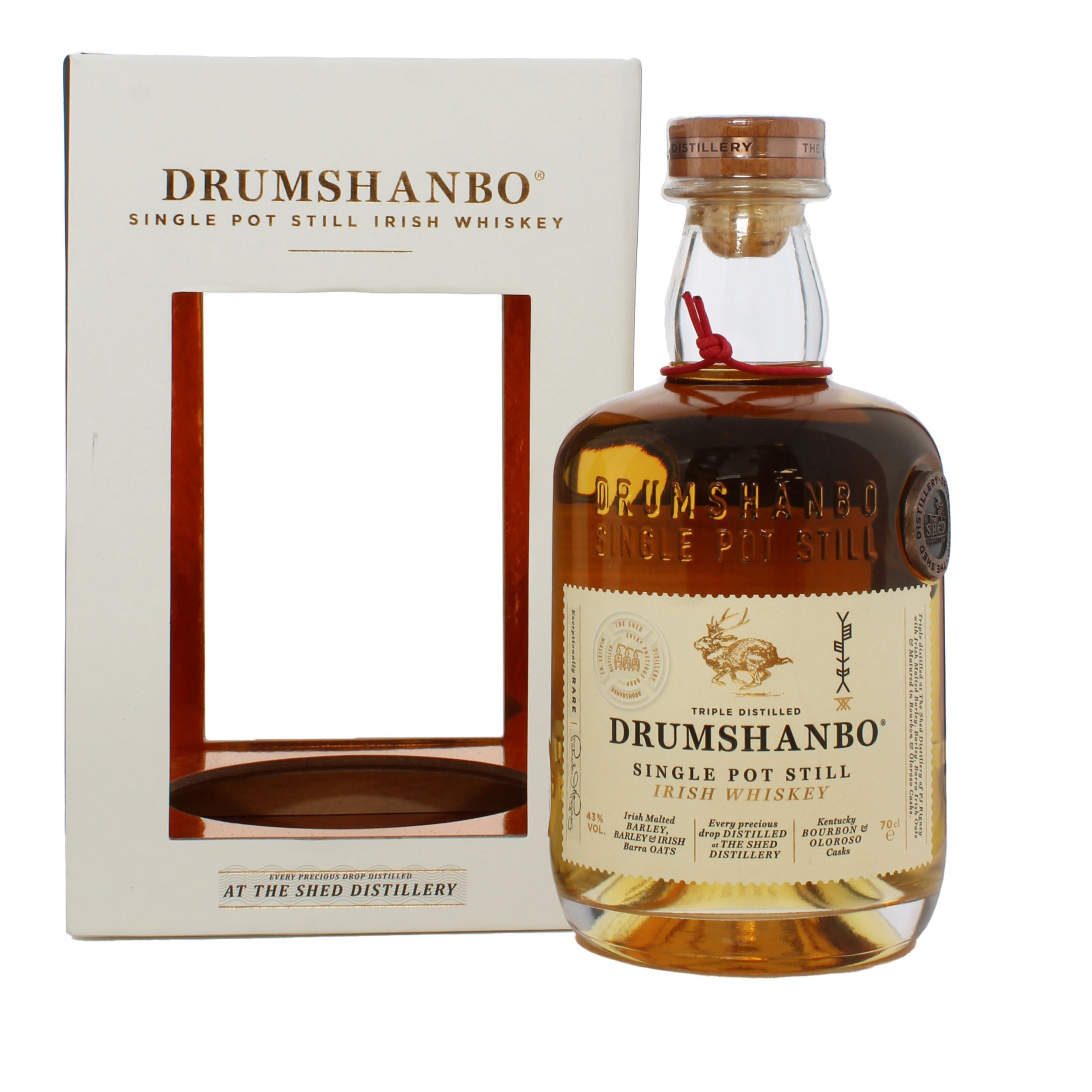 Drumshanbo Single Pot Still Whiskey 70cl
