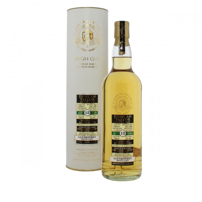 Duncan Taylor Glenrothes 2009 12 Year Old