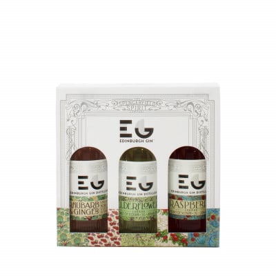 Edinburgh Gin Liqueur Gift Pack 3x5cl