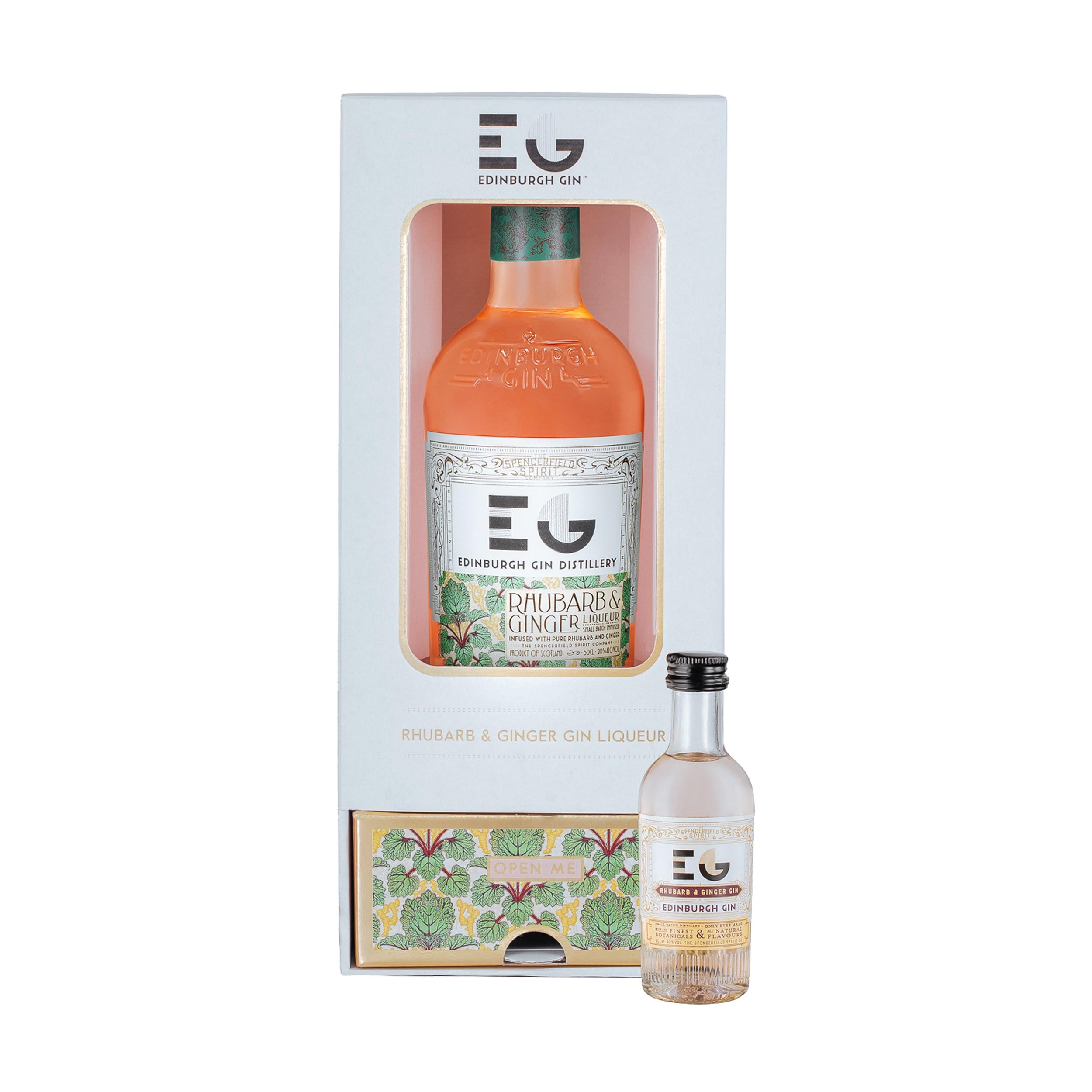 Edinburgh Gin Rhubarb & Ginger Liqueur Drawer Pack 