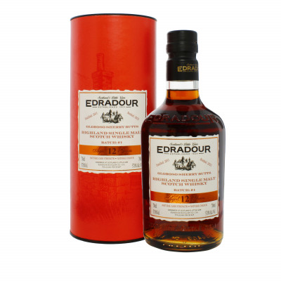 Edradour 12 Year Old Sherry Cask Strength Batch 1