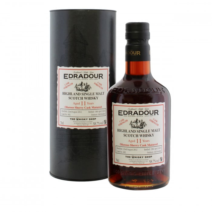 Edradour 2012 11 Year Old Cask Strength #402