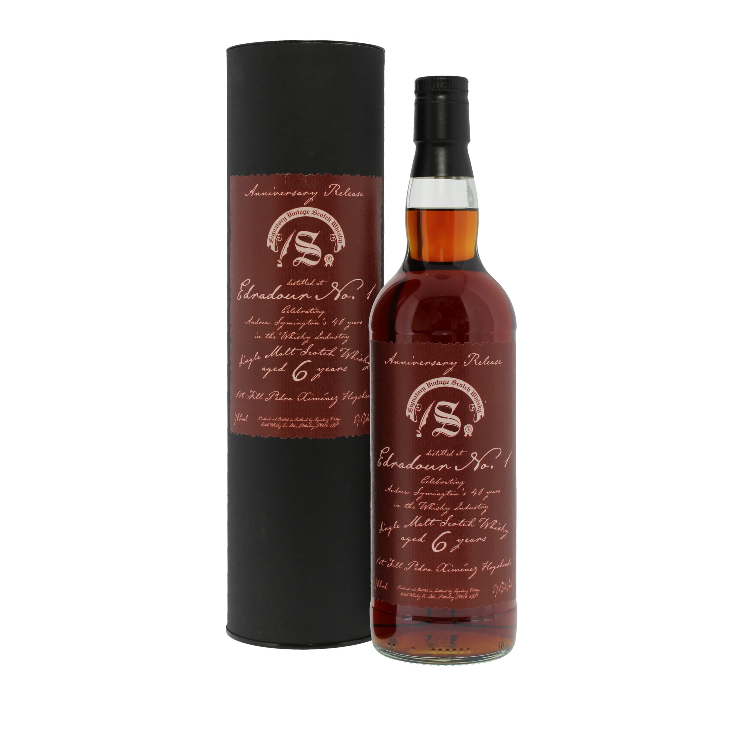 Edradour No.1 Andrew's Anniversary 6 Year Old PX Cask