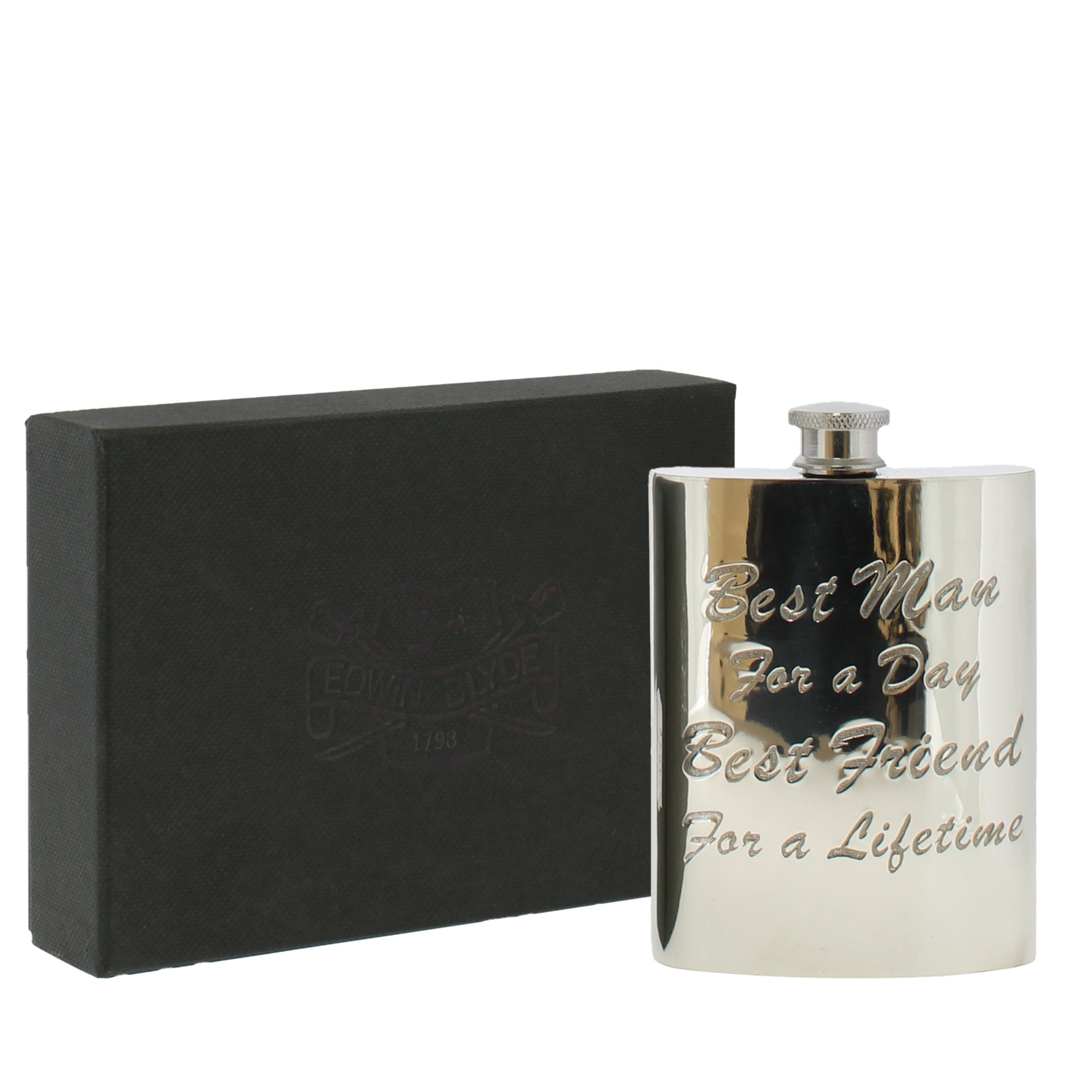 Hip Flask Best Man 6oz
