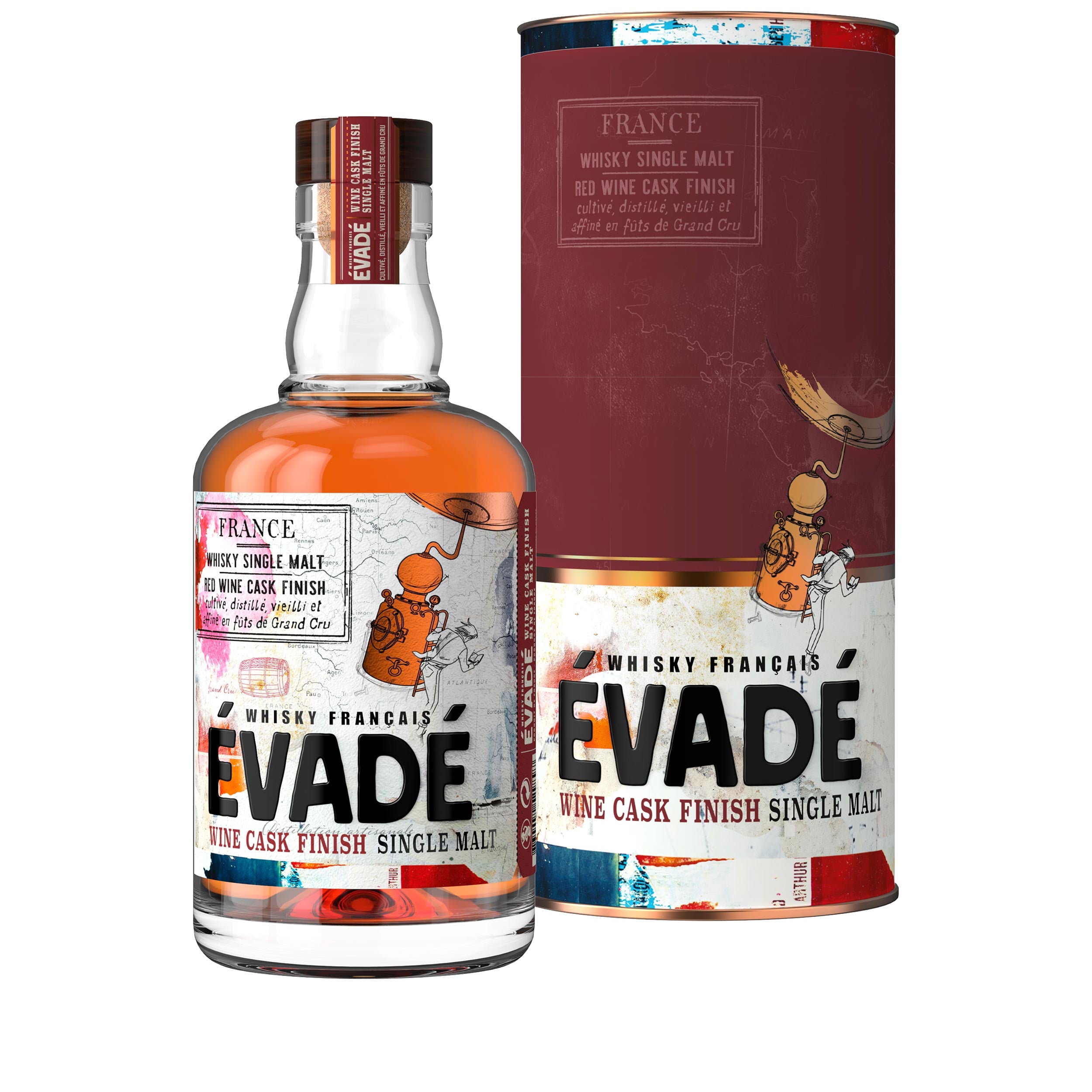 Évadé Red Wine Cask Finish Single Malt Whisky