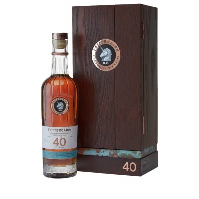 Fettercairn 40 Year Old with case