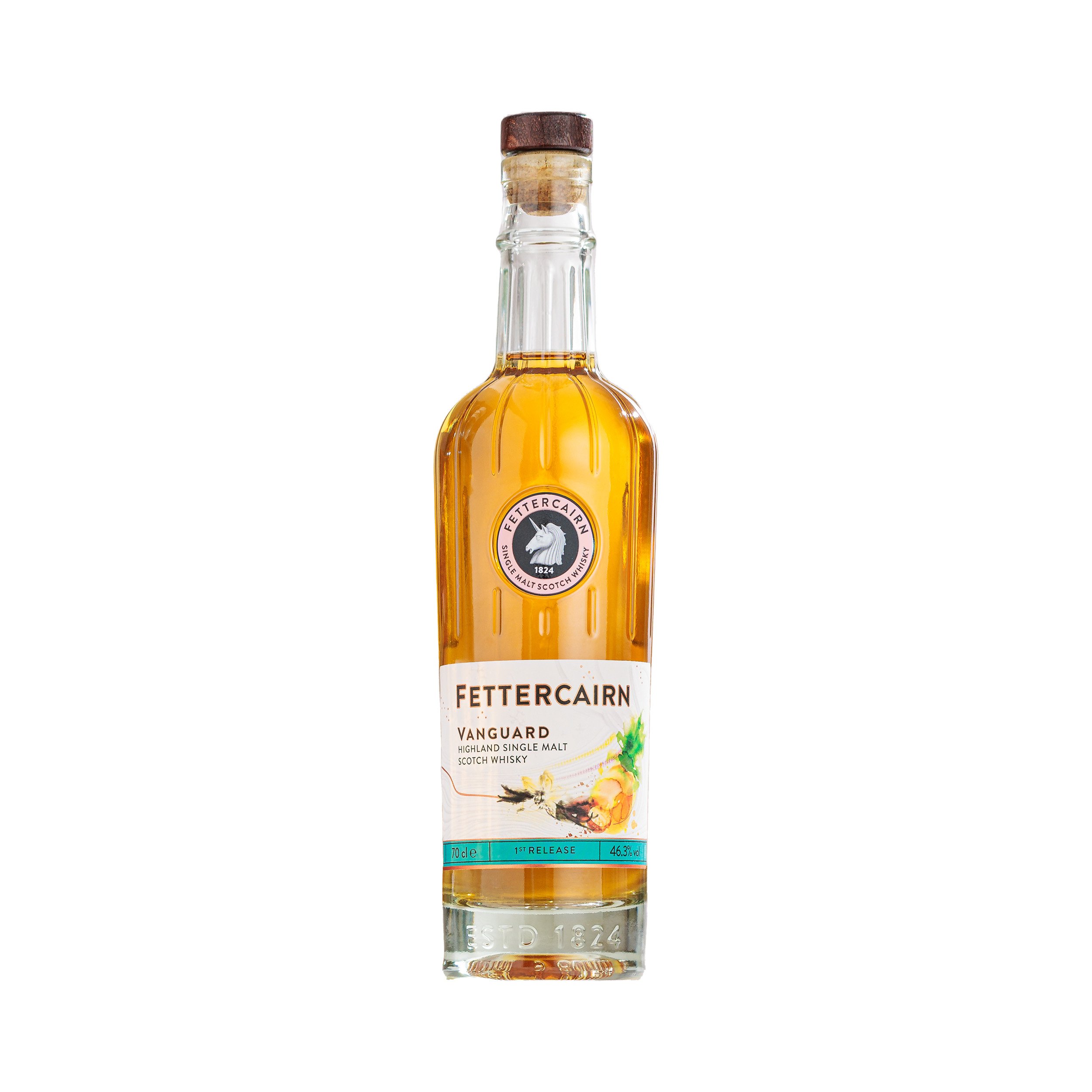 Old Fettercairn Lotation 1824 空瓶 Old Fettercairn Lotation 1824 空瓶