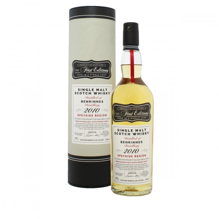 First Editions Benrinnes 2010 11 Year Old