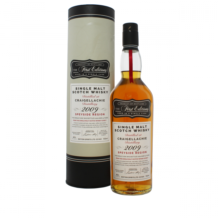 First Editions Craigellachie 2009 12 Year Old