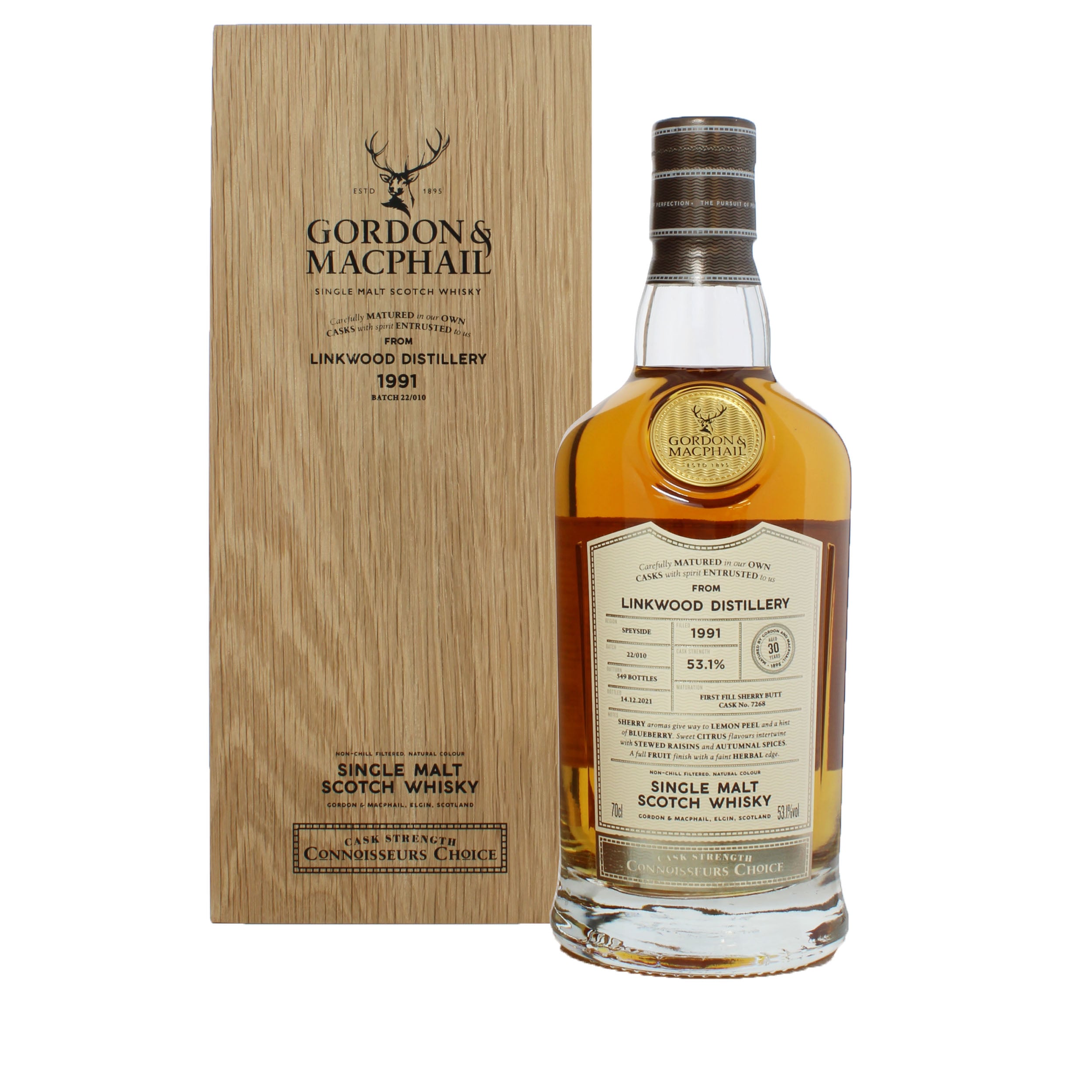 Linkwood 1991 30 Year Old Connoisseurs Choice