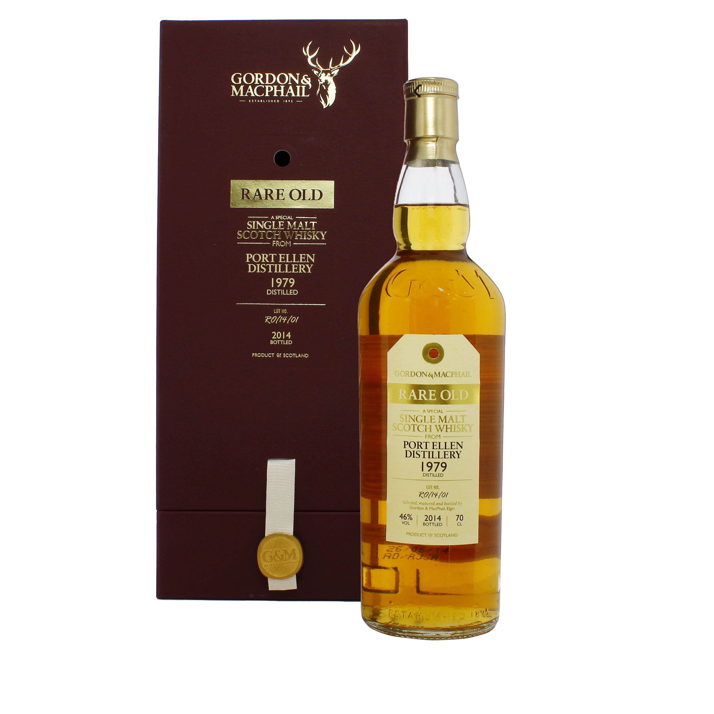 Gordon  Macphail Port Ellen 34 Year Old 1979 Rare Old