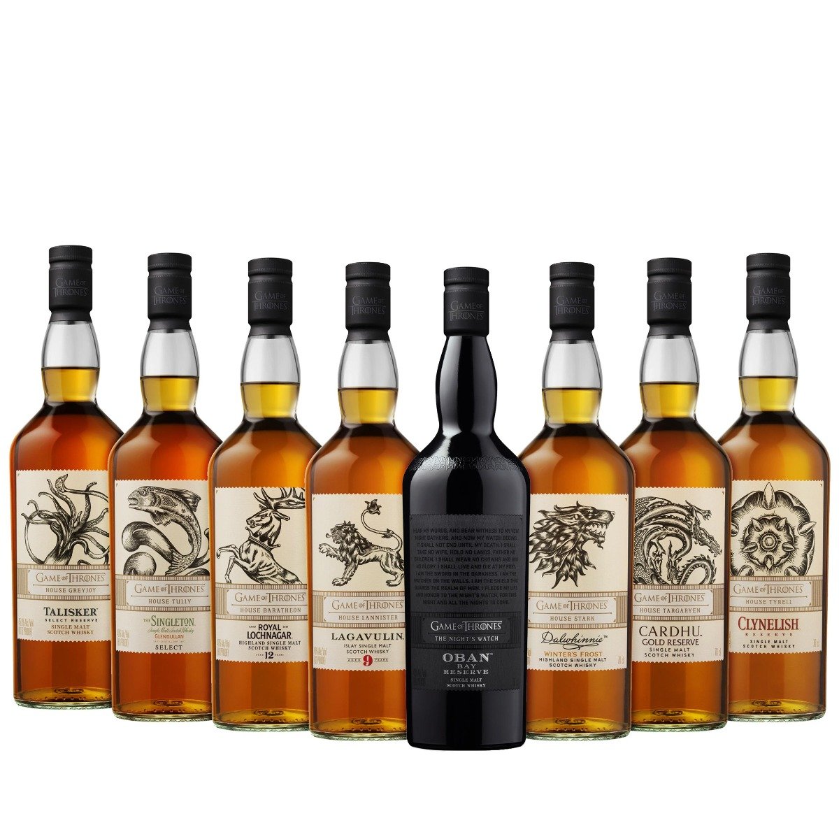 Game of Thrones Whisky Collection (Set of 8) The Whisky Shop Game of Thrones Whisky Collection (Set of 8) The Whisky Shop