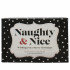 Naughty & Nice Whisky Gift Set - Black