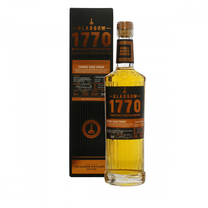 1770 Glasgow Triple Distilled Cognac Cask Finish
