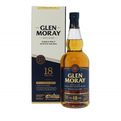 Glen Moray 18 Year Old with box