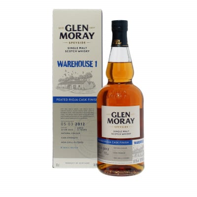 Glen Moray 2012 11 Year Old Peated Rioja Cask Warehouse 1