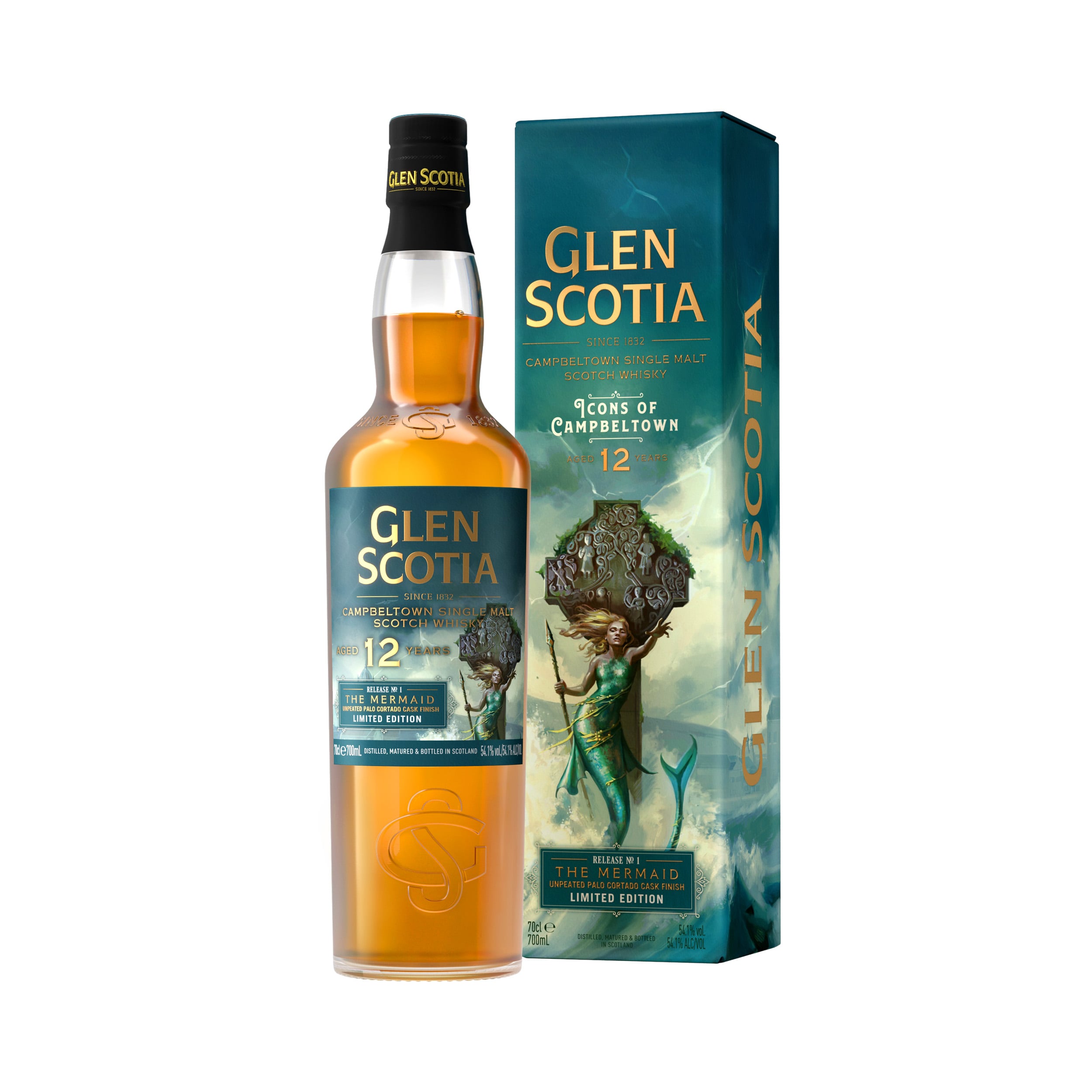 Glen Scotia 12 ans Icons of Campbeltown Edition No.1 The Mermaid