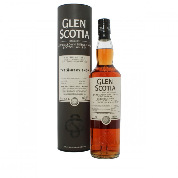 Glen Scotia 2016 The Whisky Shop 30th Anniversary