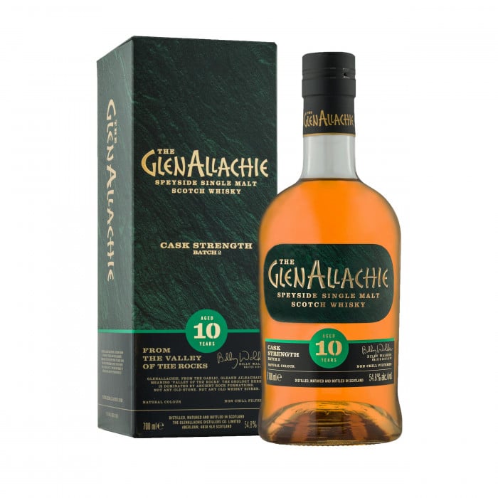 GlenAllachie 10 Year Old Cask Strength Batch 2