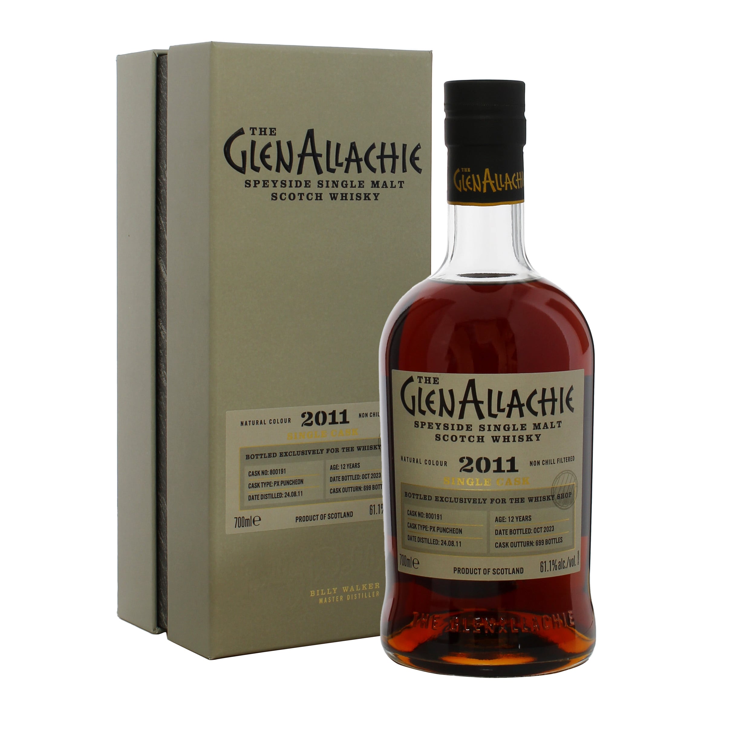 Glenallachie 2011 12 ans Single Cask TWS Exclusive #800191
