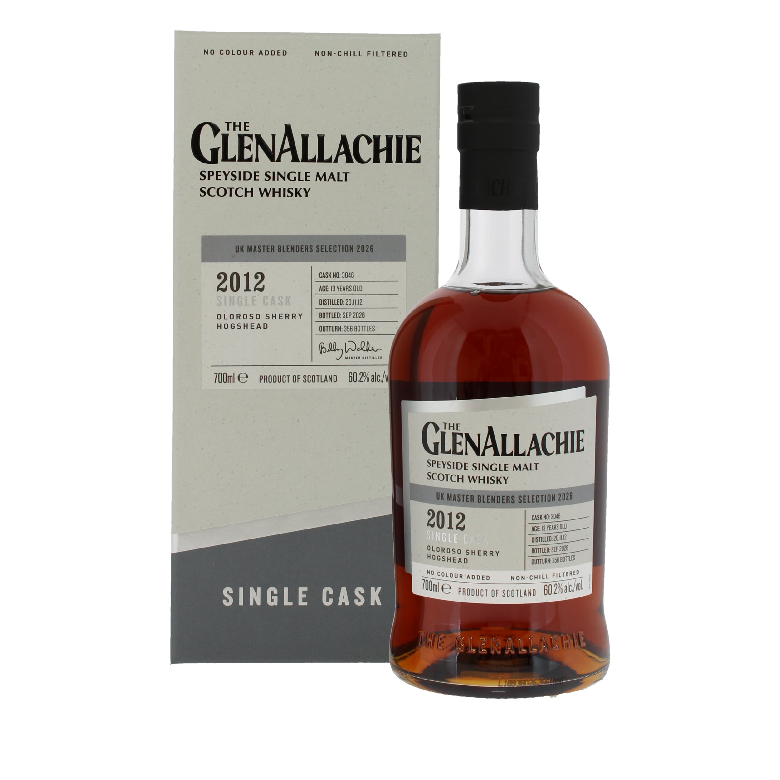 Glenallachie 2012 13 Year Old Oloroso Single Cask 3046