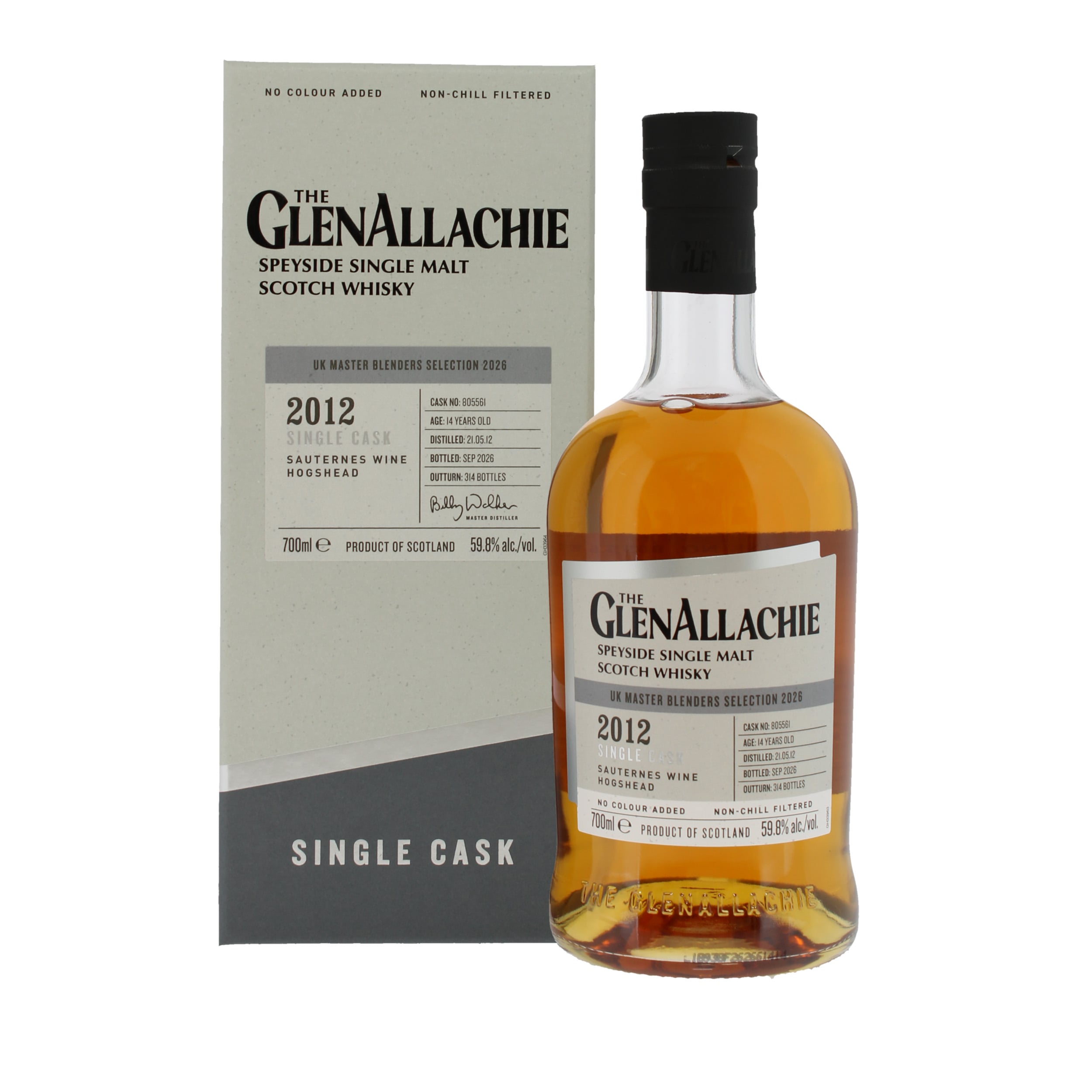 Glenallachie 2012 14 Year Old Sauternes Single Cask 805561