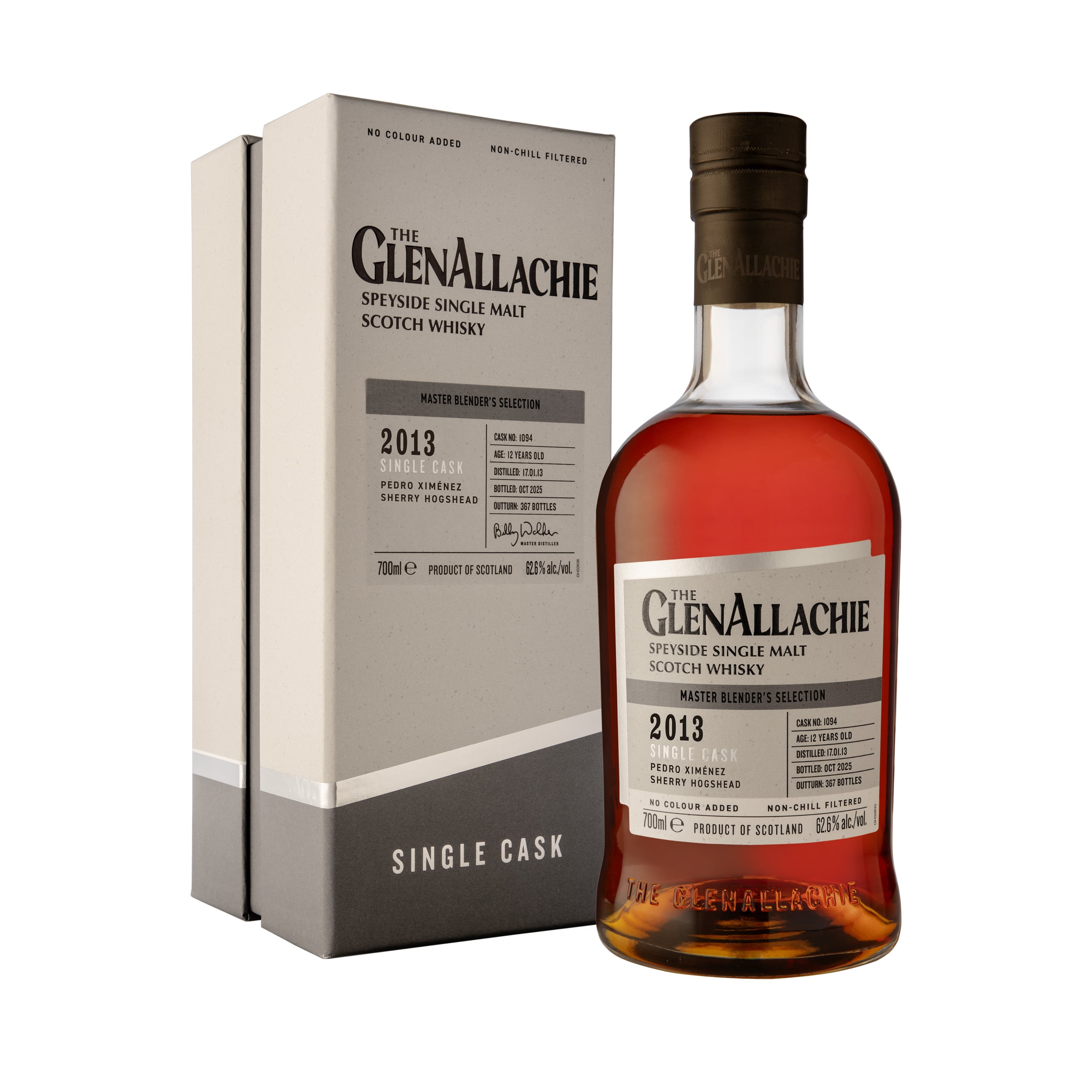 Glenallachie 2013 12 Year Old Pedro Ximenez Single Cask #1094