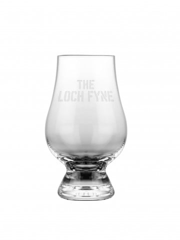 The Loch Fyne Glencairn whisky glass