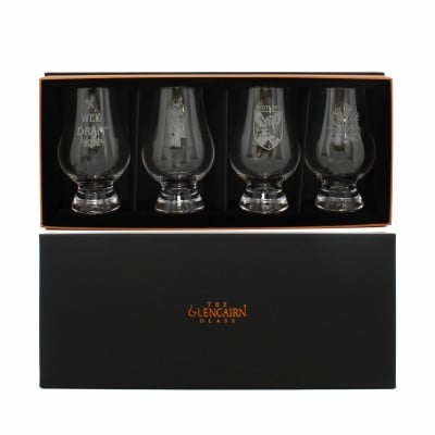 Glencairn 4 Glass Pack with Design