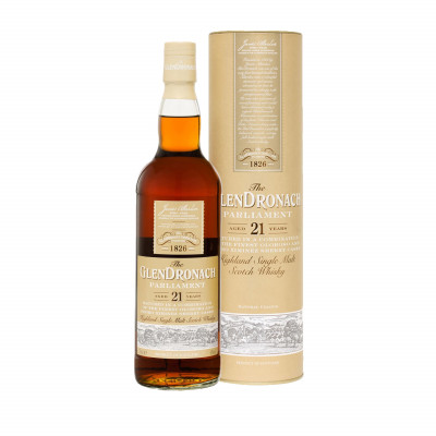 GlenDronach Parliament 21 Year Old with box