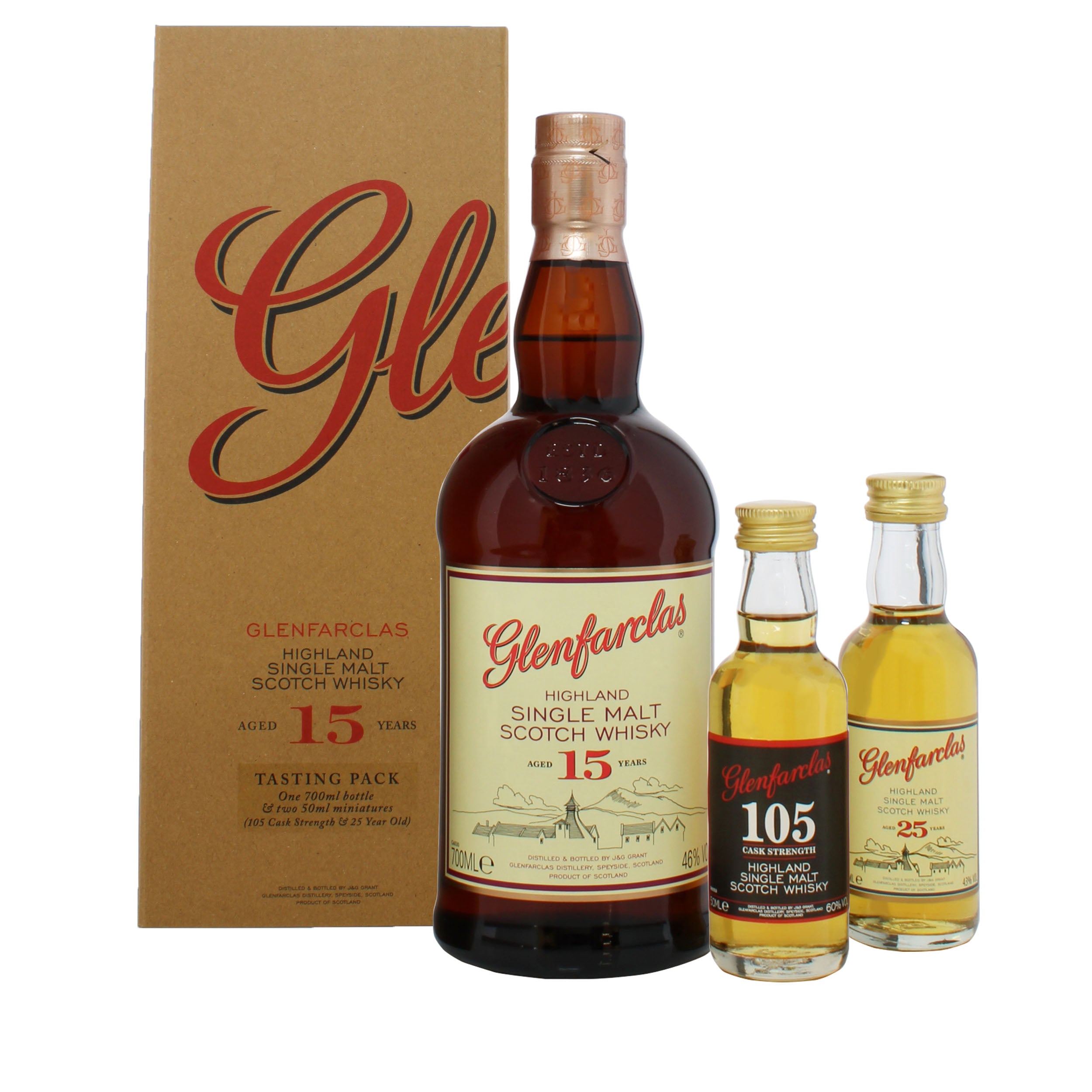 ウイスキー Glenfarclas 15 Years Old Single Malt Glenfarclas 15 Year Old Single Malt 5cl
