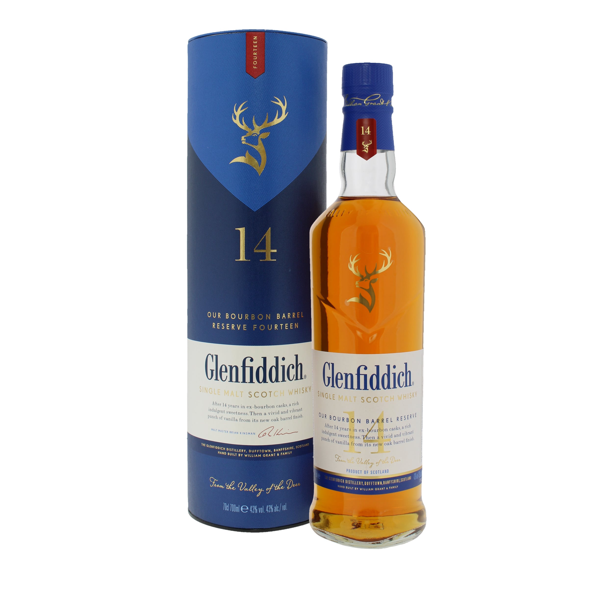 Glenfiddich 14 Year Old Bourbon Cask