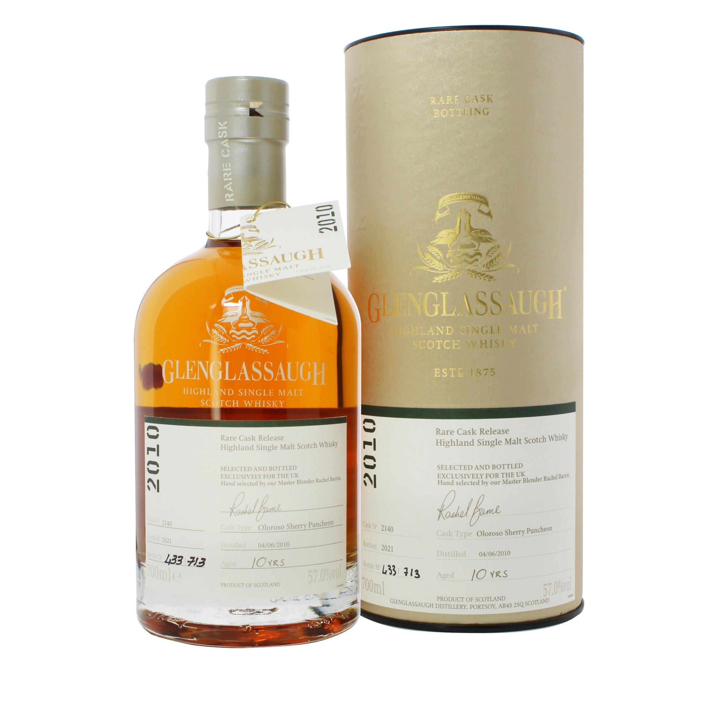 Glenglassaugh 10 Year Old Cask #2140