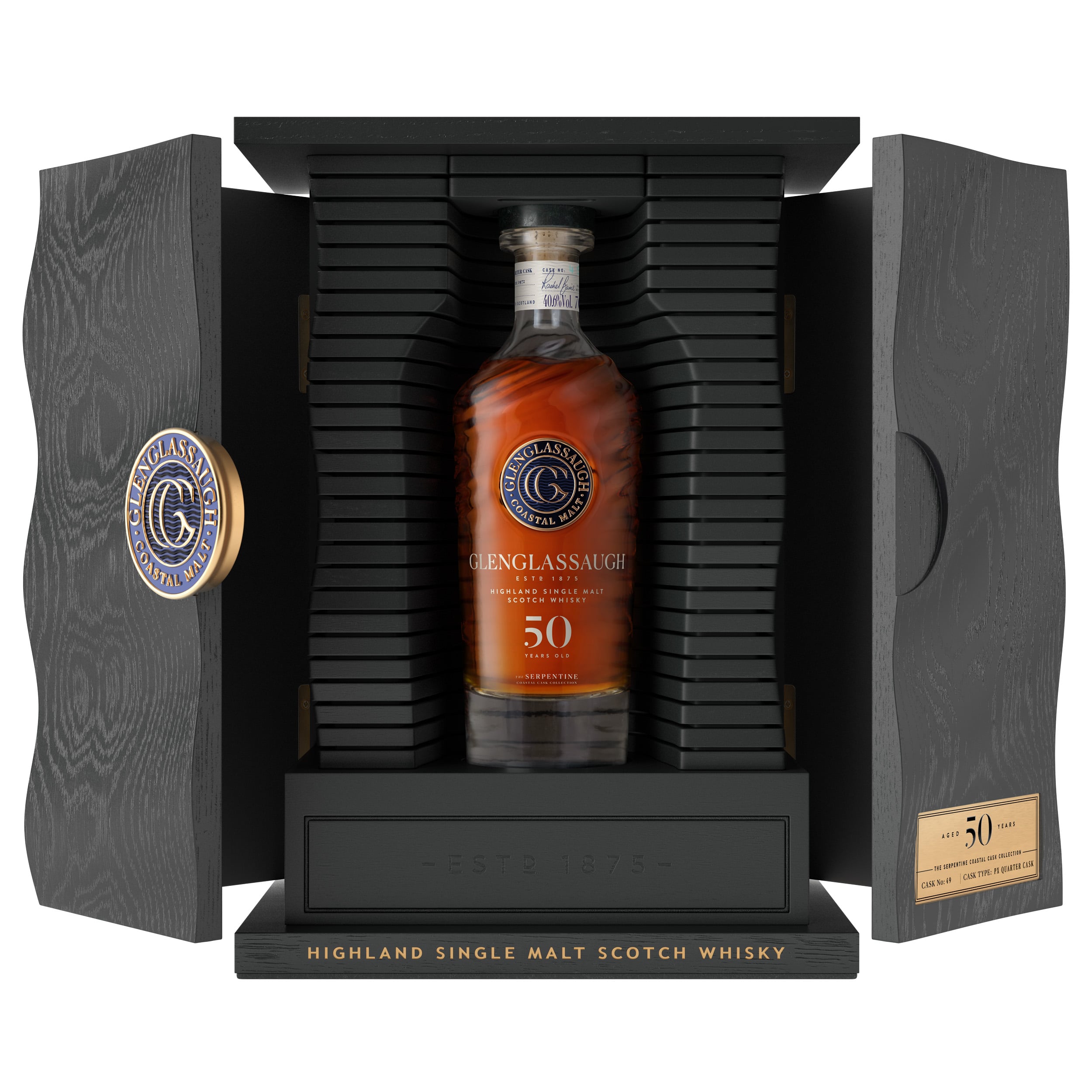 Glenglassaugh 1972 50 Year Old Serpentine Coastal Cask #49