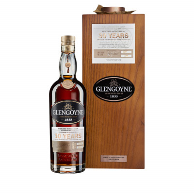 Glengoyne 30 Year Old 2018 with case and stopper