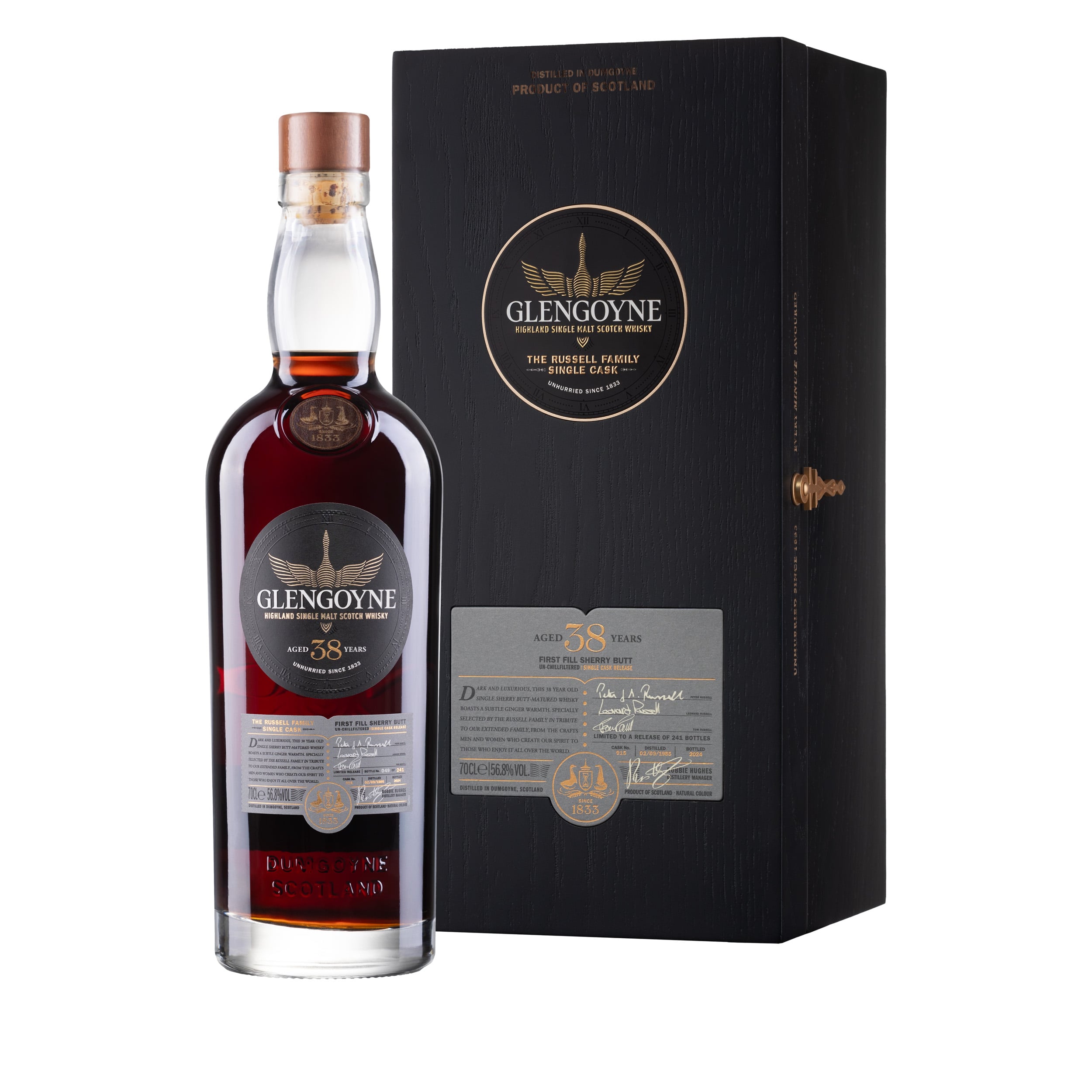 Glengoyne 38 Year Old Family Cask The Russell Family