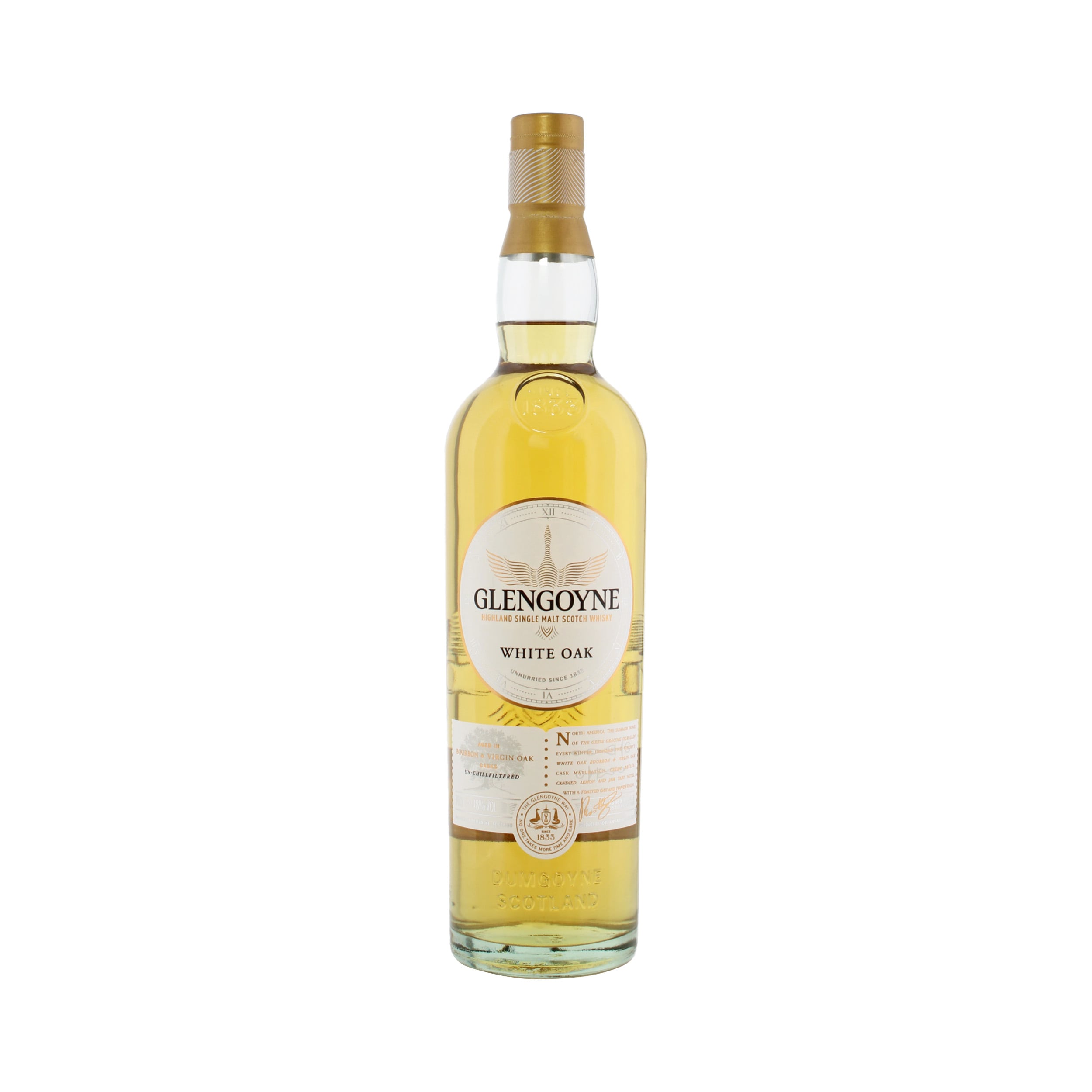 Glengoyne White Oak Highland Single Malt Scotch Whisky 70cl