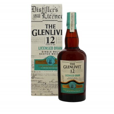 Glenlivet 12 Year Old Licensed Dram