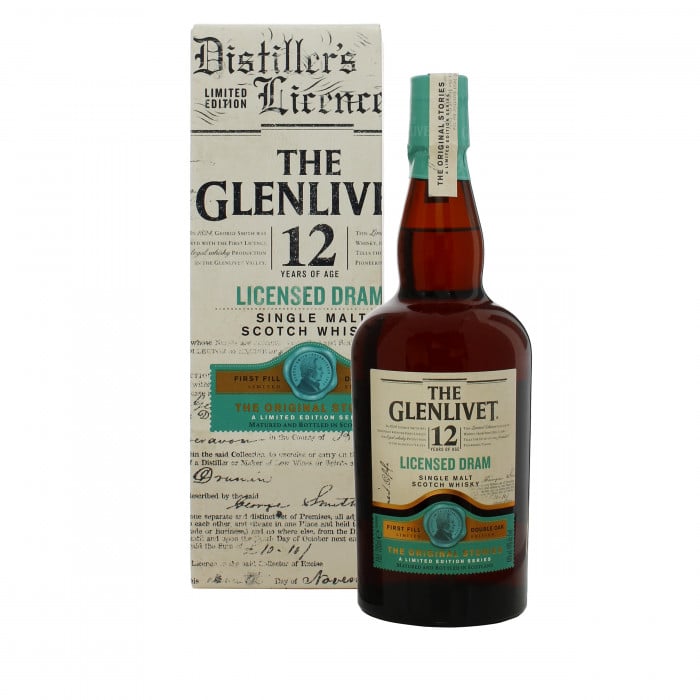 Glenlivet 12 Year Old Licensed Dram