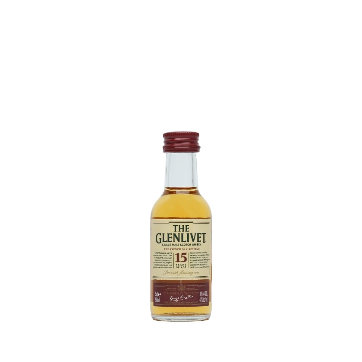 The Glenlivet 15 Year Old 5cl | The Whisky Shop