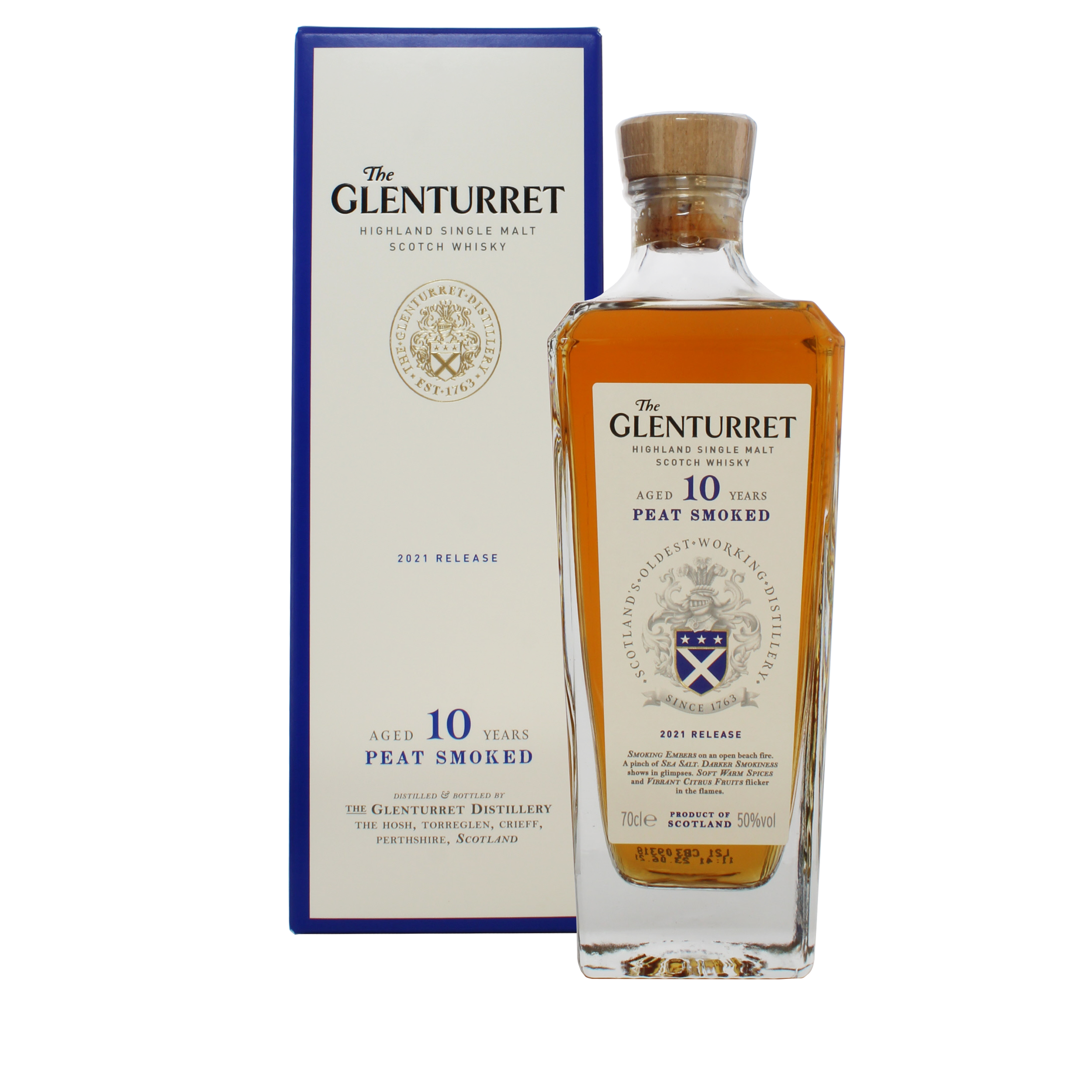 Glenturret 10 Year Old Peat Smoked 2021
