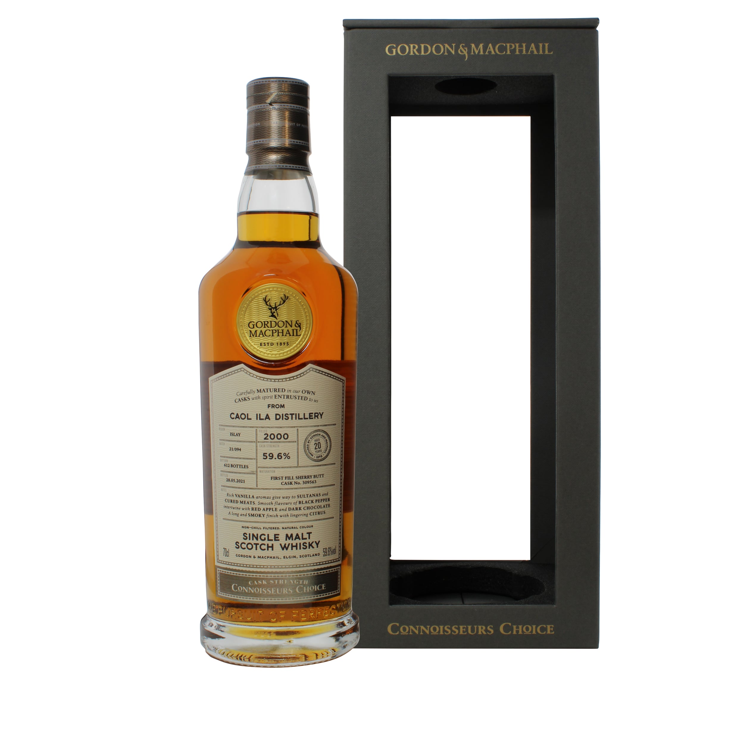 Caol Ila 2000 20 Year Old Cask Strength Connoiseurs Choice Batch 21/094