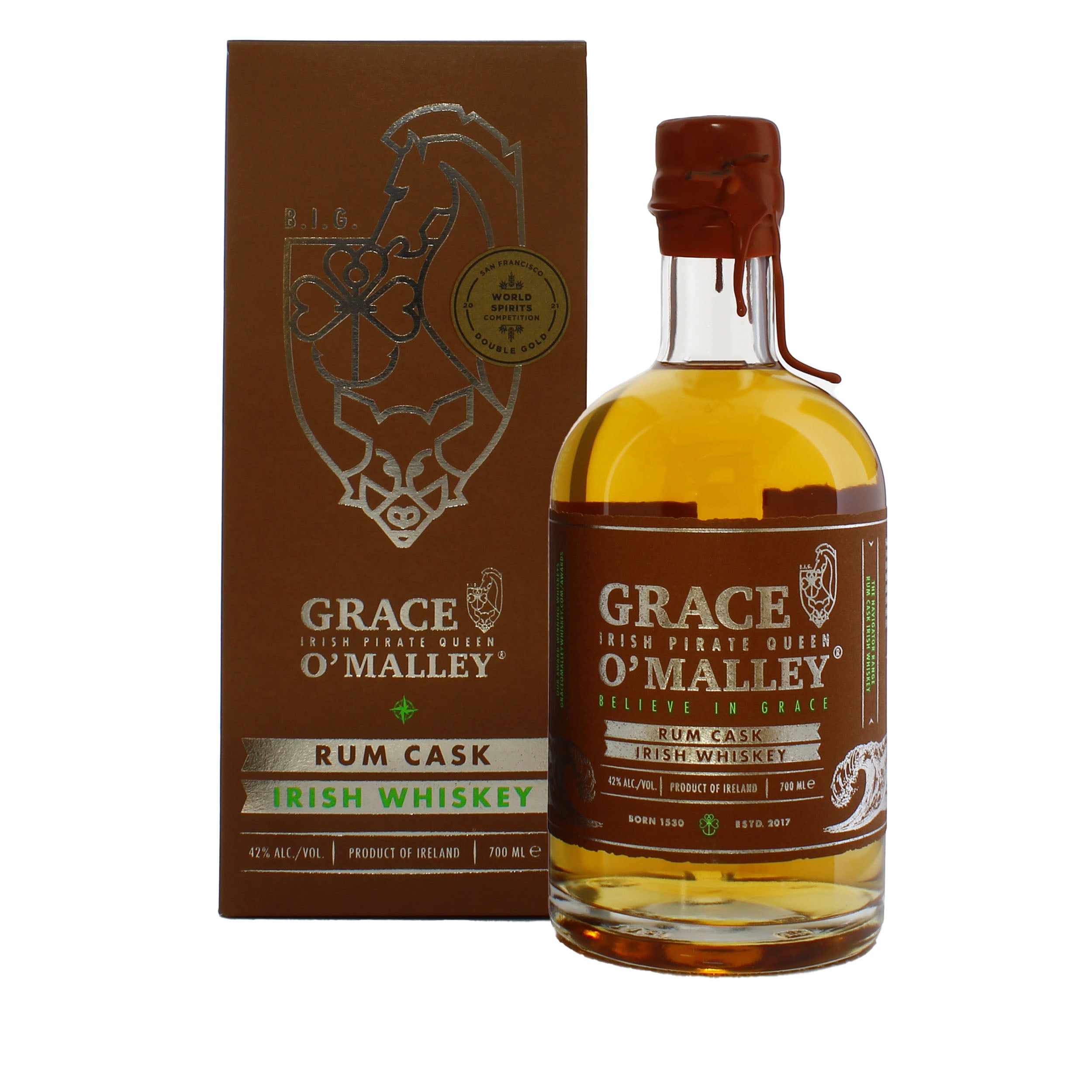 Grace OMalley Rum Cask Blend 70cl