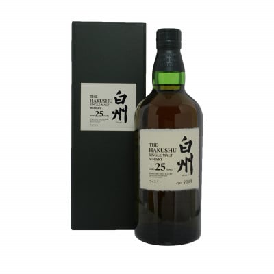 Hakushu 25 Year Old with box