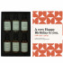 Happy Birthday Best Wishes Orange 6x3cl Whisky Gift Pack